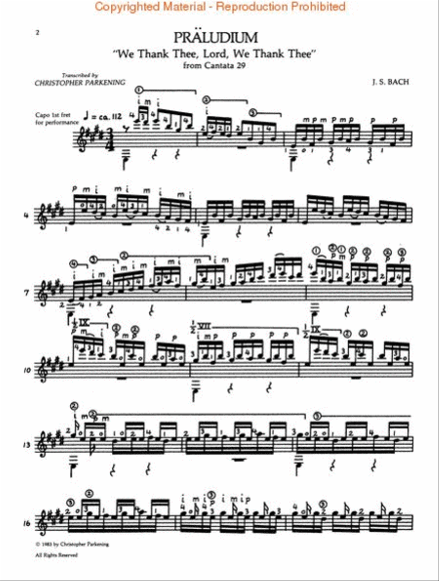 Sacred Music for the Guitar – Volume 1 Guitar scores gallery preview page 2