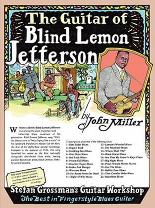 Book cover for Guitar of Blind Lemon Jefferson