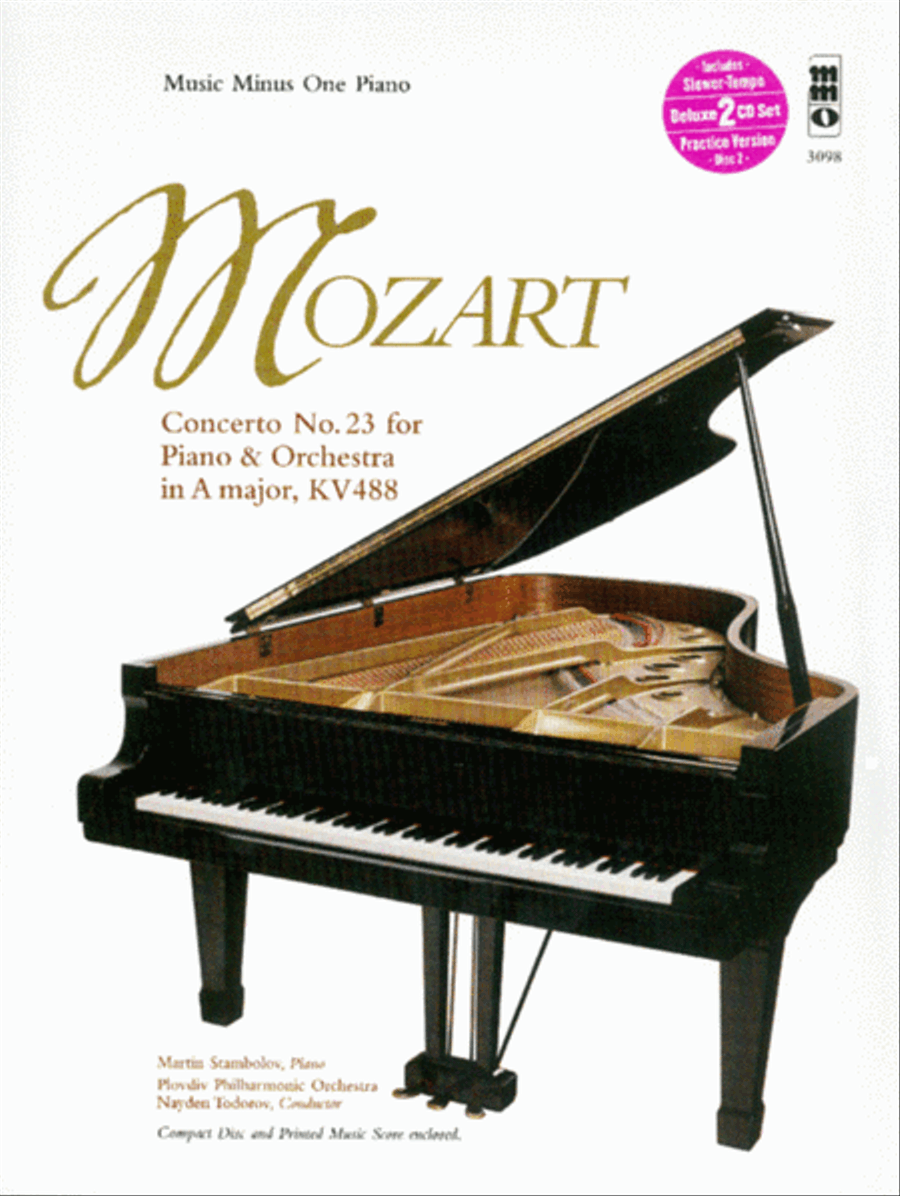 Mozart – Concerto No. 23 in A Major, KV488 Piano Solo scores gallery preview page 1