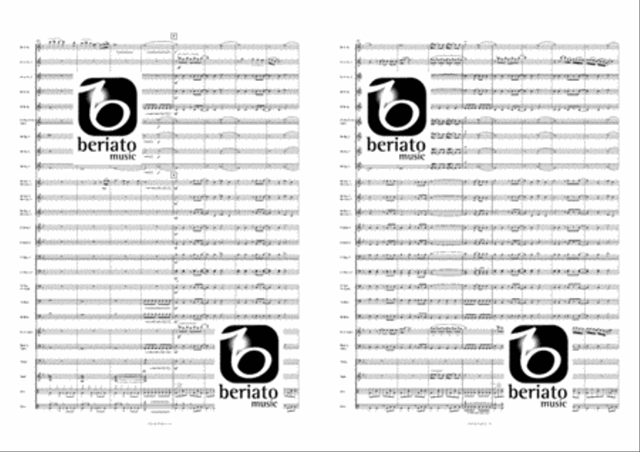 Baker Street Fanfare Band scores gallery preview page 8