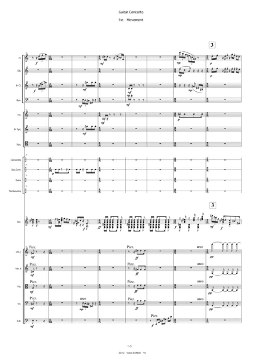Guitar Concerto　