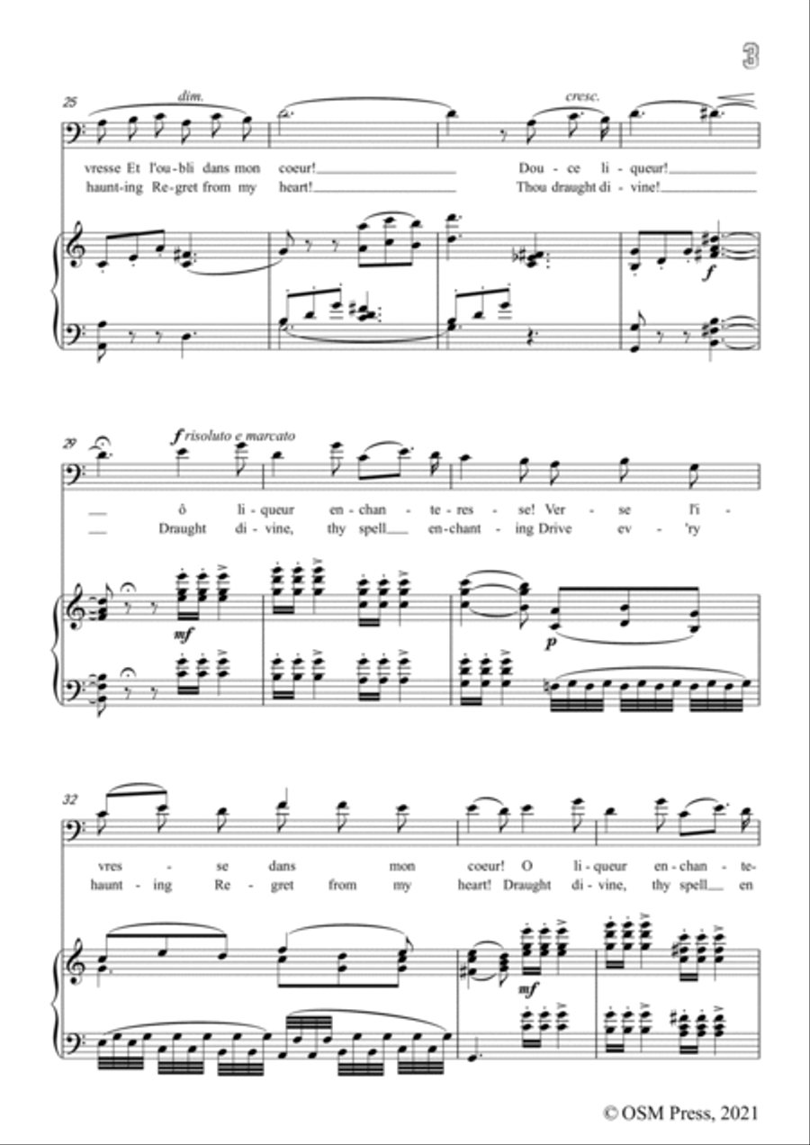 A. Thomas-O vin,dissipe le tristesse,in C Major,from Hamlet,for Voice and Piano Voice Solo scores gallery preview page 5