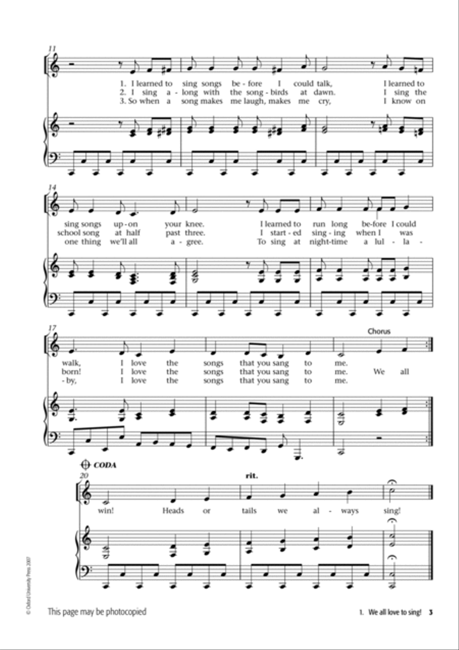 Junior Voiceworks 2 Unison Choir scores gallery preview page 4