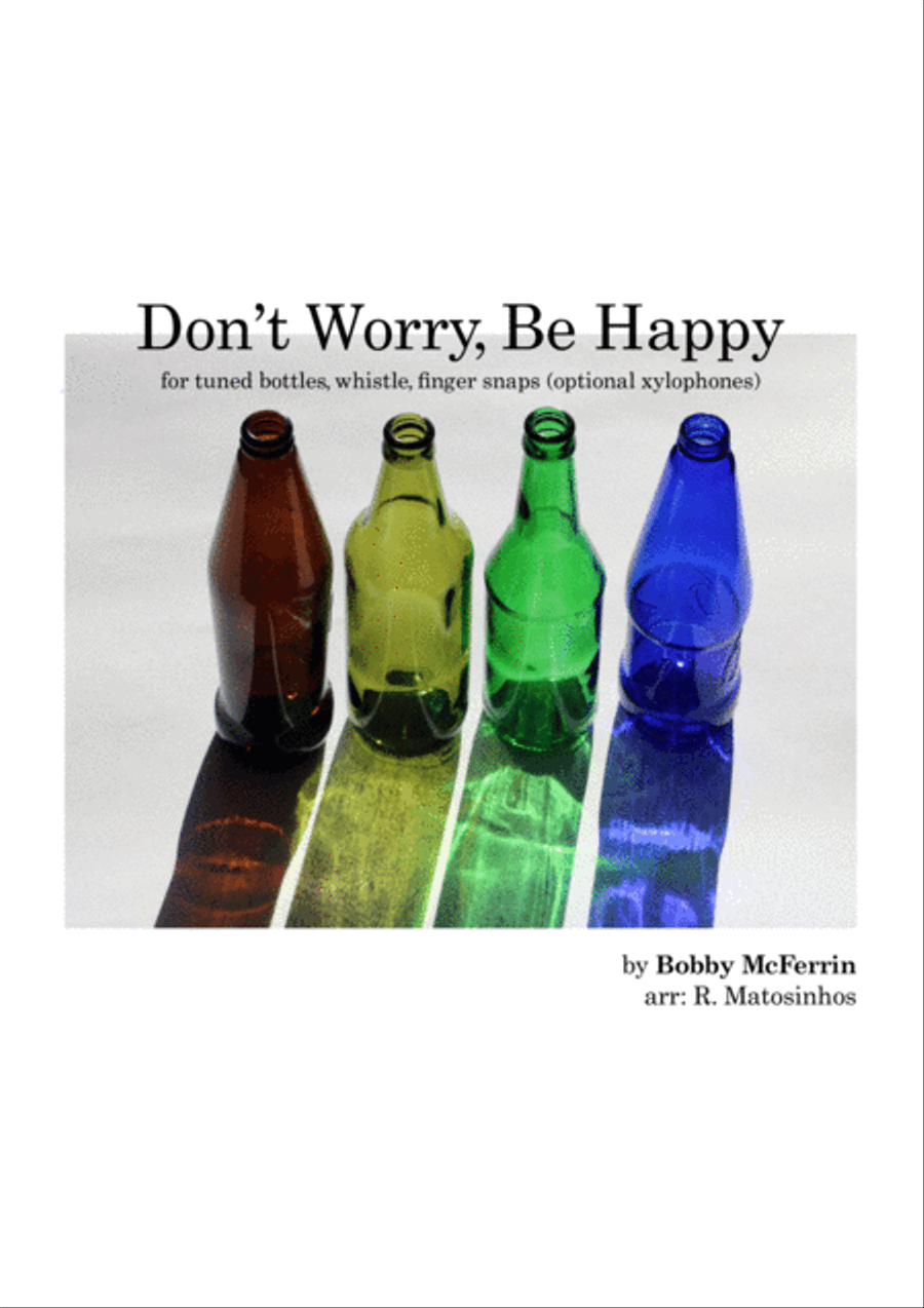 Don't Worry, Be Happy Percussion Ensemble scores gallery preview page 1