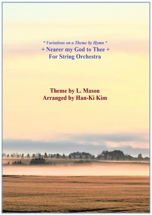 Book cover for Nearer my God to Thee (For String Orchestra)