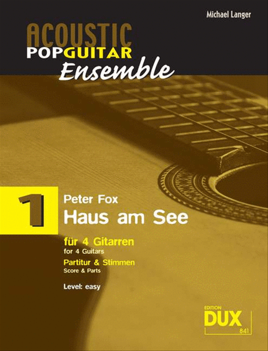 Haus am See Vol. 1 Guitar Ensemble scores gallery preview page 1