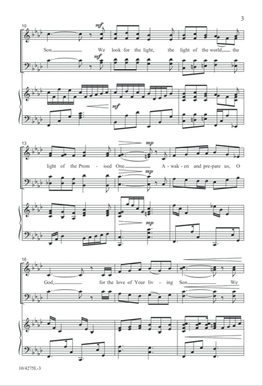 Awaken and Prepare Us Awaken and Prepare Us 4-Part scores gallery preview page 3