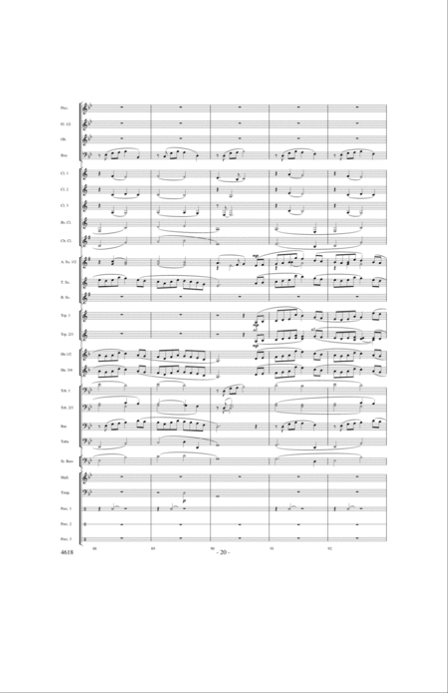 By the Rivers of Babylon Concert Band scores gallery preview page 19
