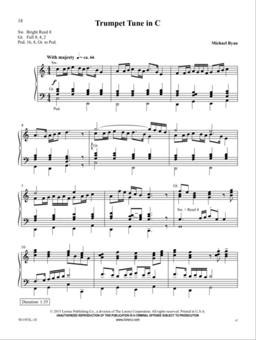 Sound the Trumpet Sound the Trumpet Trumpet scores gallery preview page 7