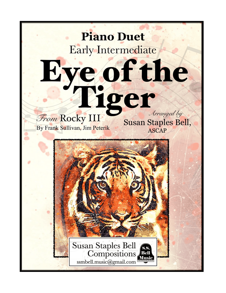 Eye Of The Tiger Piano Method scores gallery preview page 1
