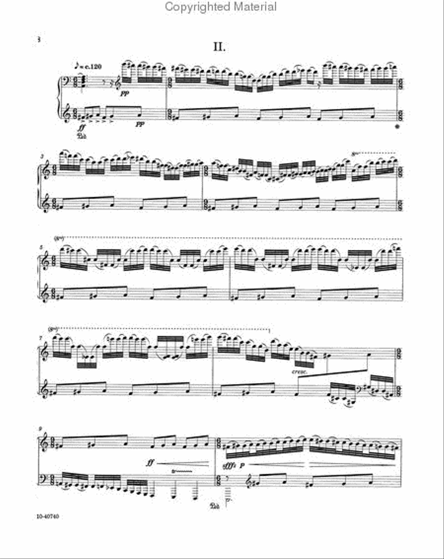 Three Impromptus Chamber Music scores gallery preview page 4