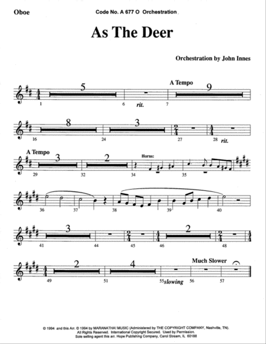 As the Deer Choir scores gallery preview page 8