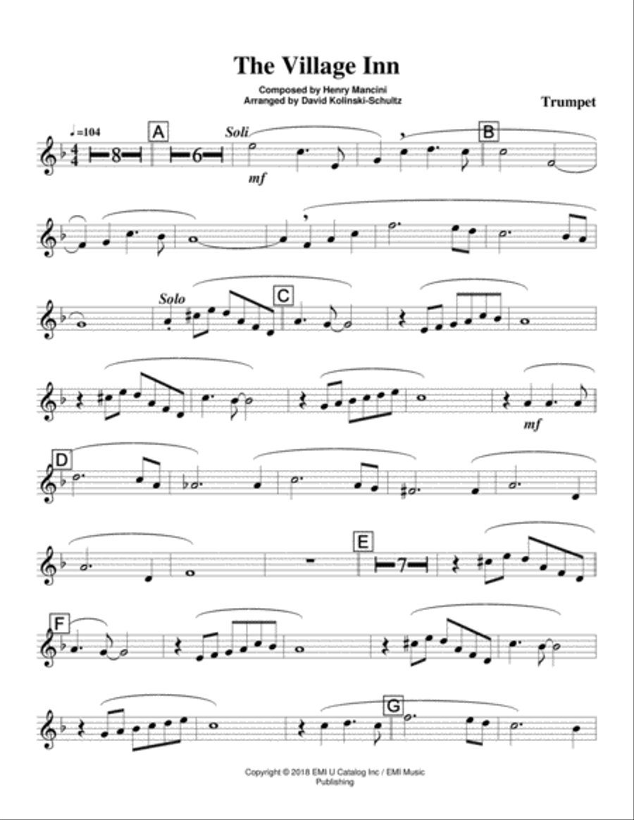 Village Inn Jazz Ensemble scores gallery preview page 2