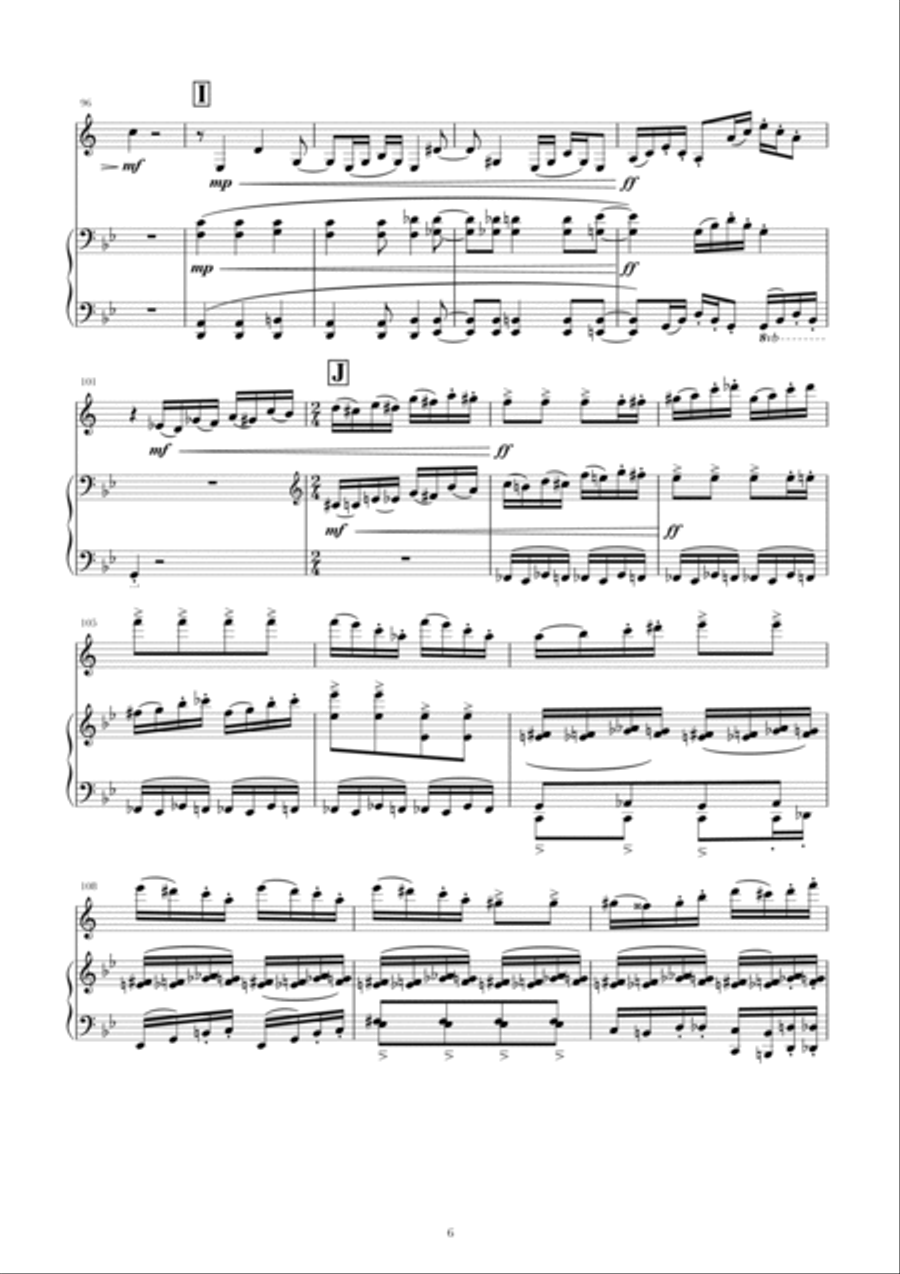 Clarinet Duo Clarinet Duet scores gallery preview page 6