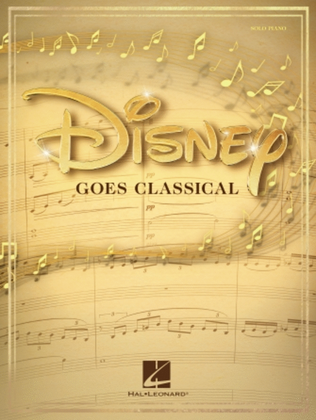 Book cover for Disney Goes Classical