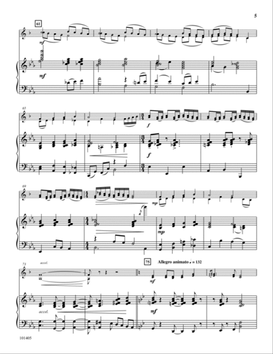 Angels We Have Heard On High Brass Ensemble scores gallery preview page 5