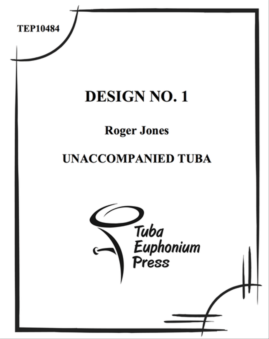 Design No. 1 Tuba scores gallery preview page 1