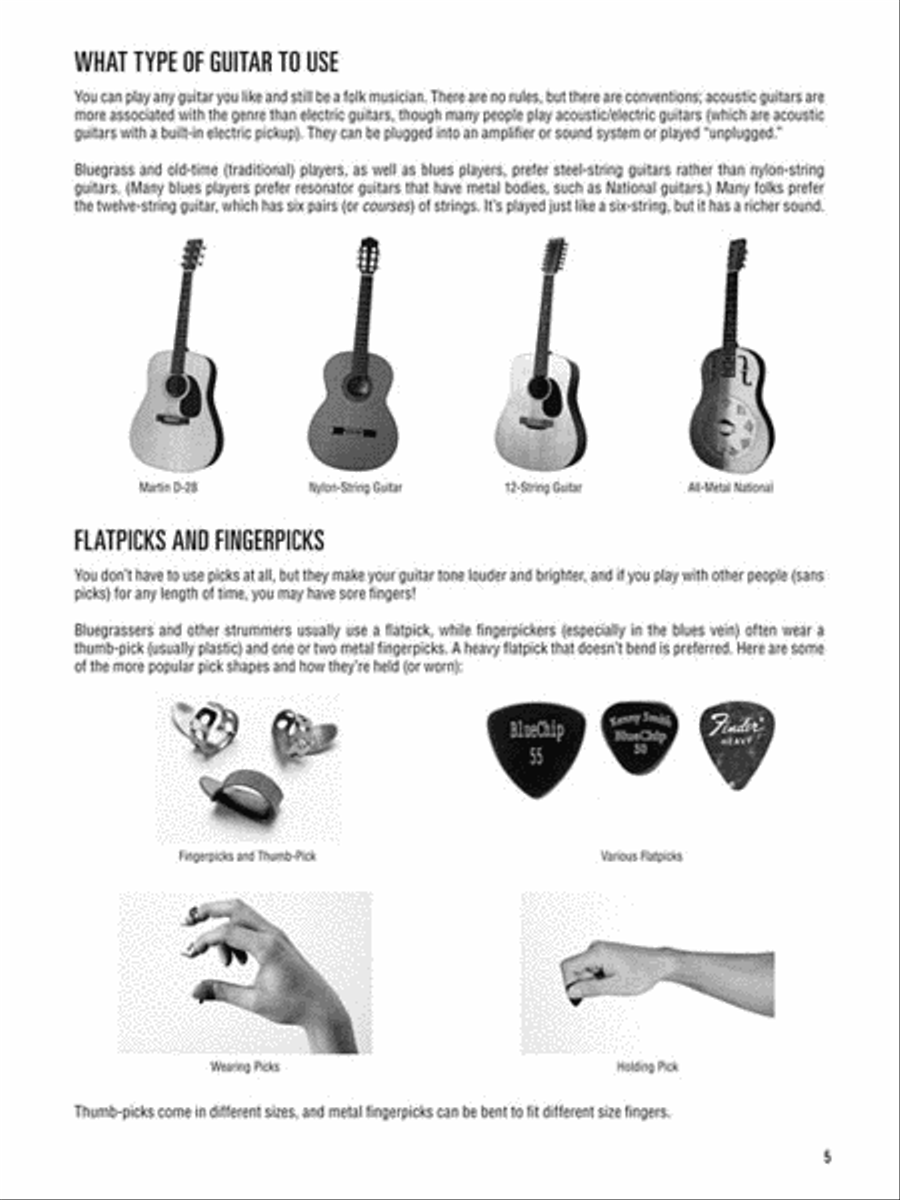 Hal Leonard Folk Guitar Method Acoustic Guitar scores gallery preview page 4