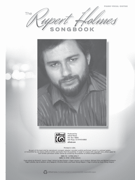 The Rupert Holmes Songbook
