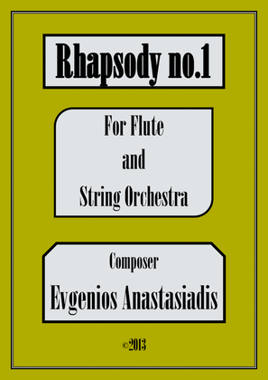 Rhapsody No.1 - for Flute and String orchestra (2013)