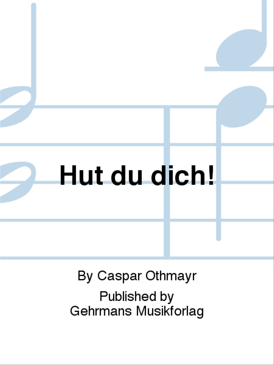 Hut du dich! 4-Part scores gallery preview page 1