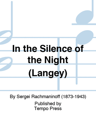 Book cover for In the Silence of the Night (Langey)