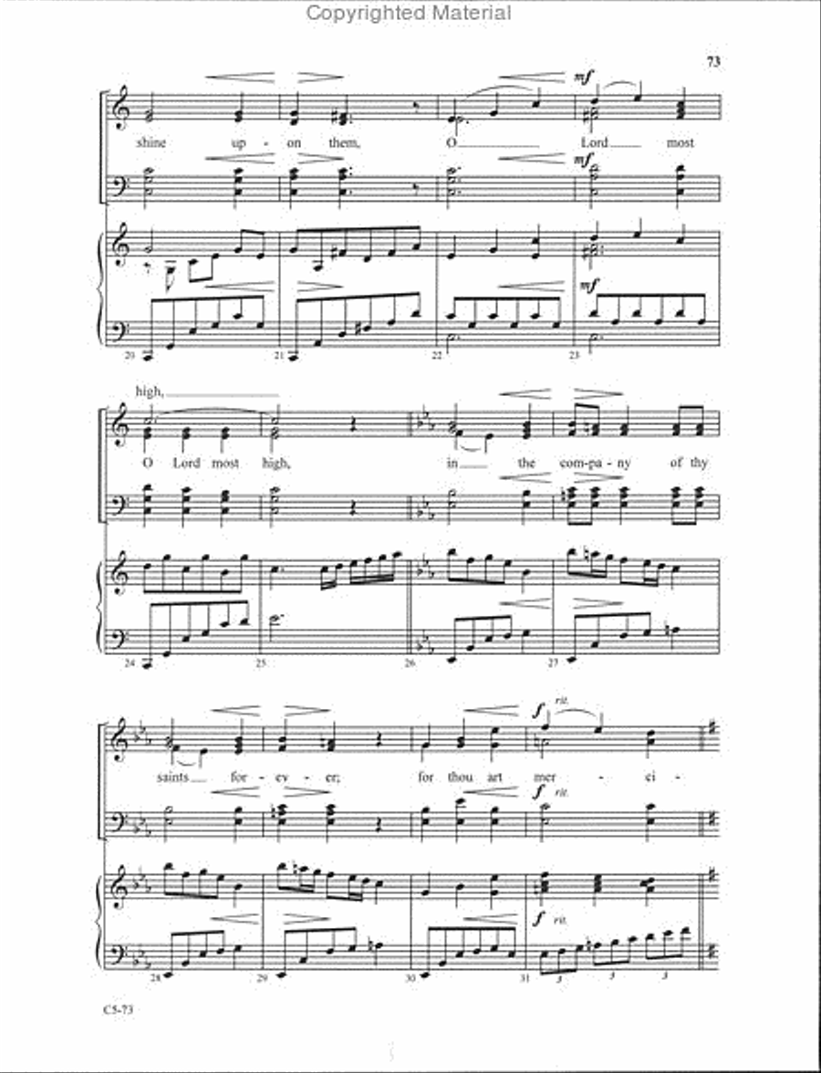 Requiem 4-Part scores gallery preview page 22