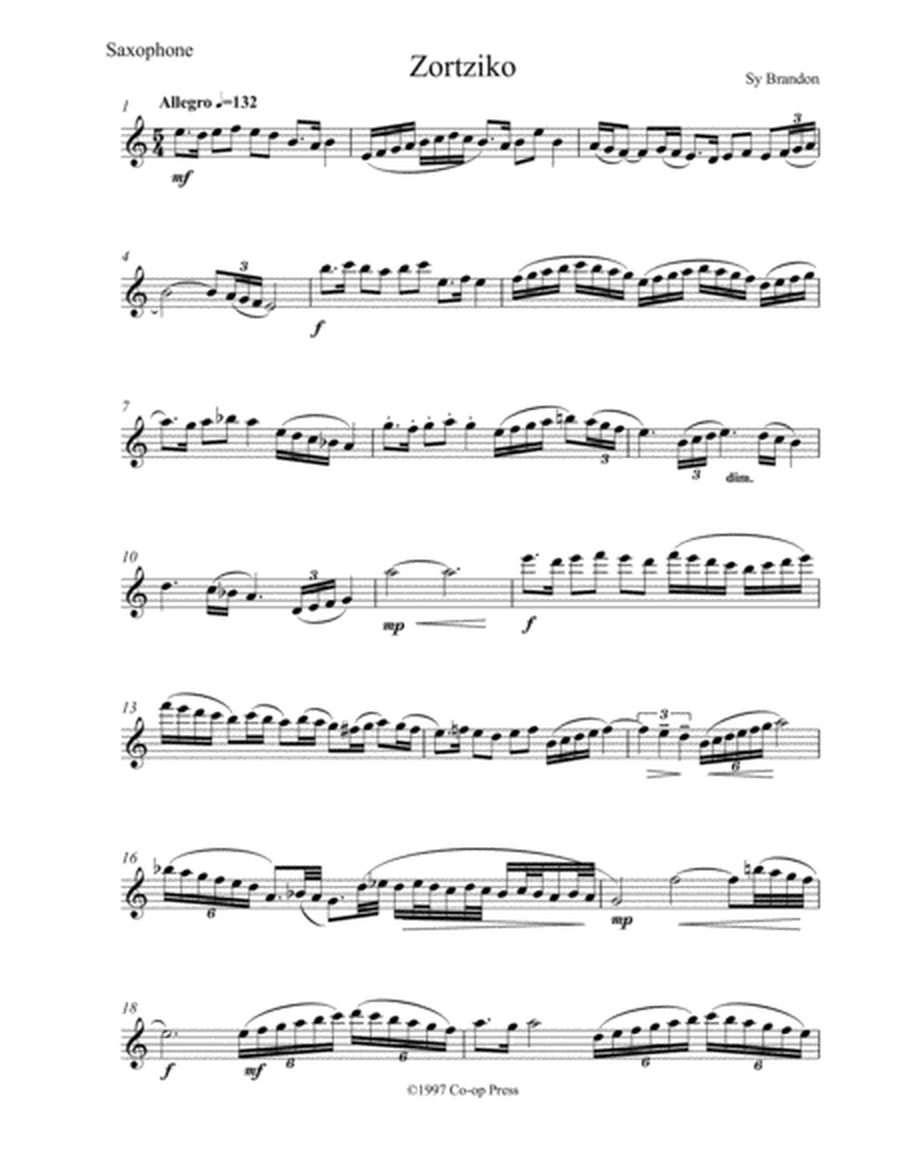 Four Spanish Dances for Saxophone Alone image number null