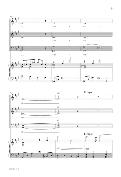 Ubi Caritas by Mark Burrows Choir - Sheet Music