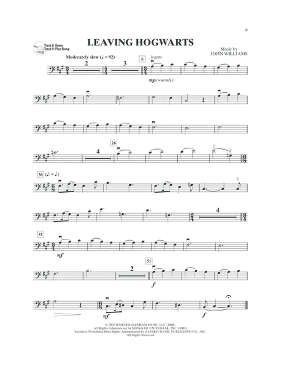 Harry Potter Instrumental Solos for Strings String Orchestra scores gallery preview page 12