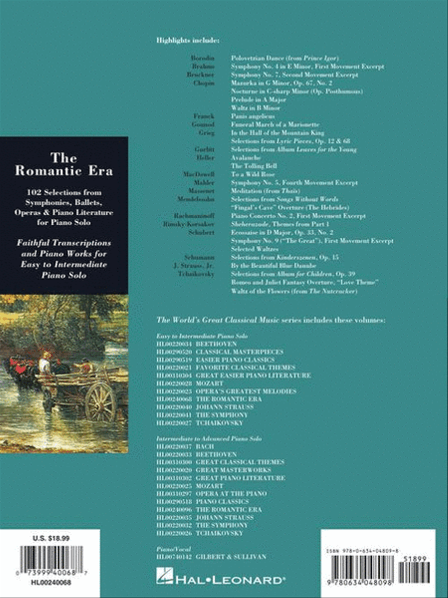 The Romantic Era Piano Solo scores gallery preview page 9