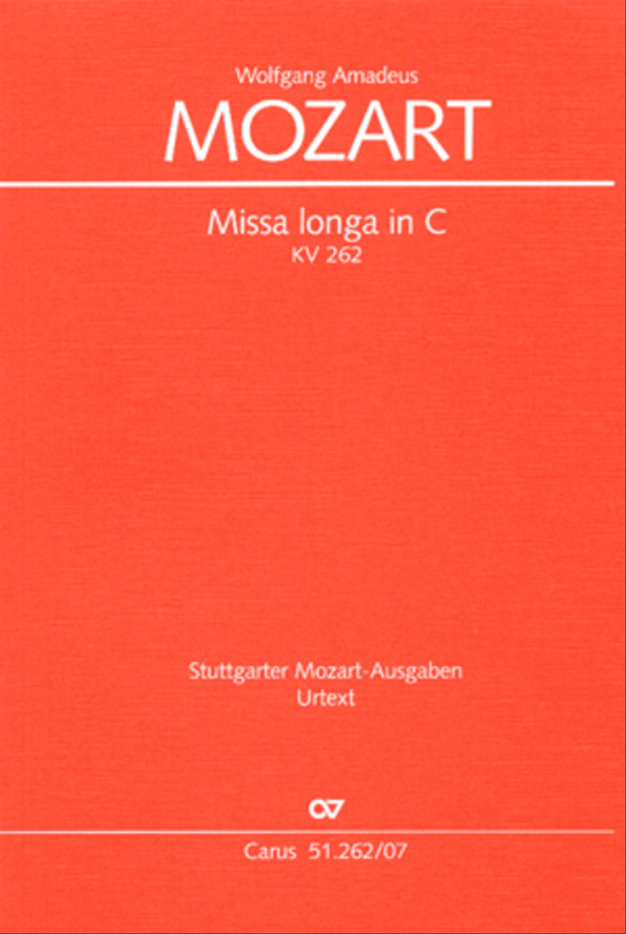 Missa longa in C major (Missa longa in C)