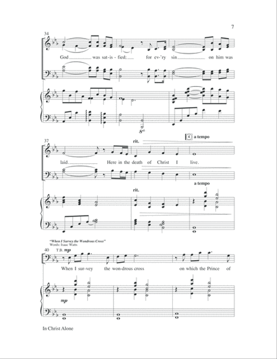 Hope in the Shadows-Score-Digital Download 4-Part scores gallery preview page 11