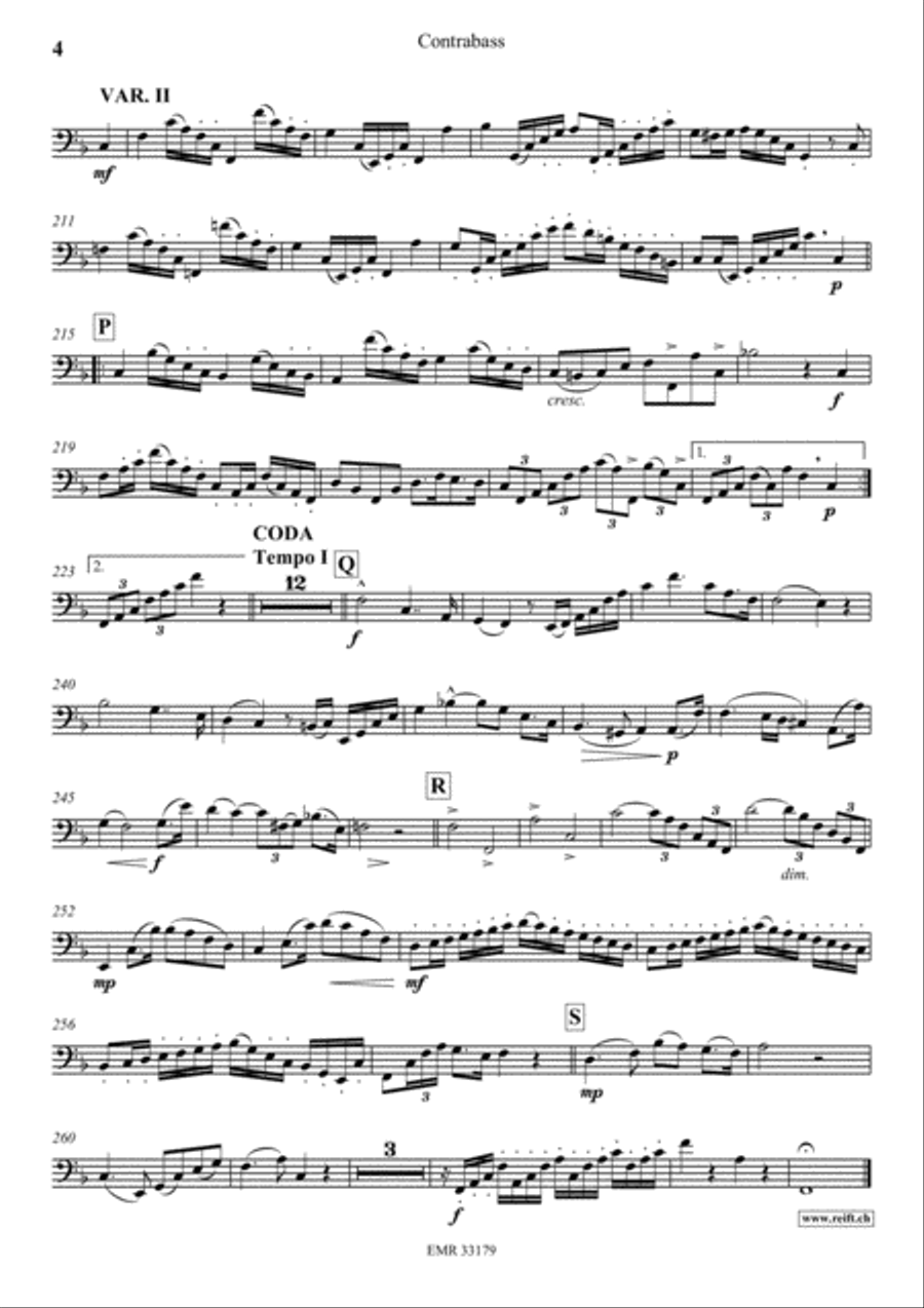 Konzert No. 1 Konzert No. 1 Double Bass scores gallery preview page 5