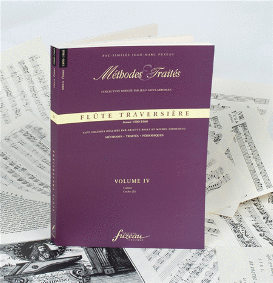 Methods & Treatises - Flute - Volume 4 - France 1800-1860 Flute scores gallery preview page 1