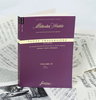 Book cover for Methods & Treatises - Flute - Volume 4 - France 1800-1860