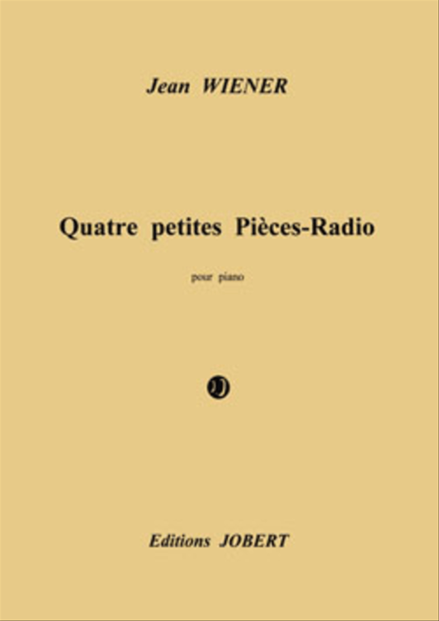 Petites Pieces Radio (4) Petites Pieces Radio (4) Piano Solo scores gallery preview page 1