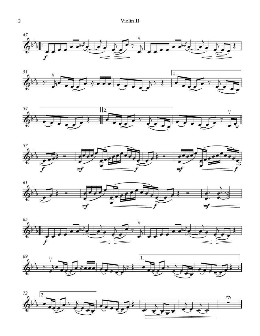 Hello String Quartet scores gallery preview page 4