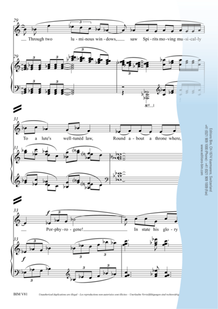 The Haunted Palace Voice Solo scores gallery preview page 6