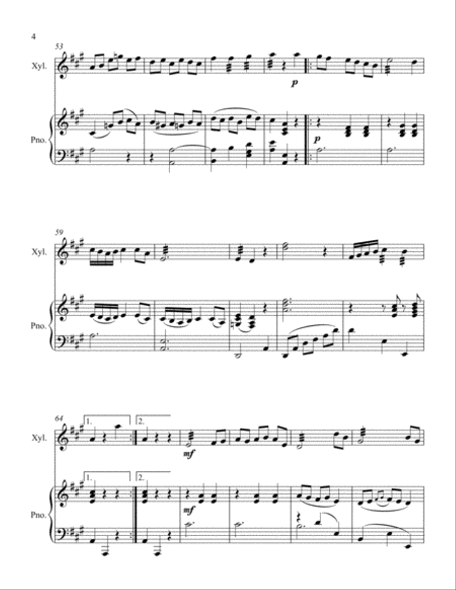 Vals Muy Lento Vals Muy Lento Piano scores gallery preview page 4