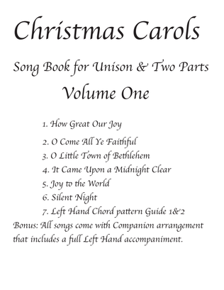 Christmas Carol Six Easy Choir Arrangements
