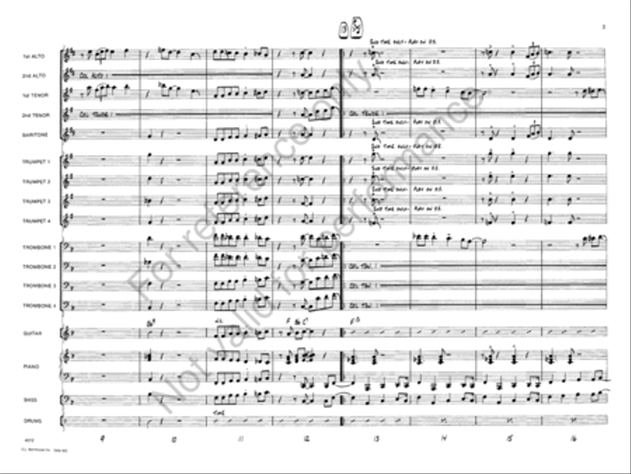 Southside Shuffle Southside Shuffle Jazz Ensemble scores gallery preview page 4