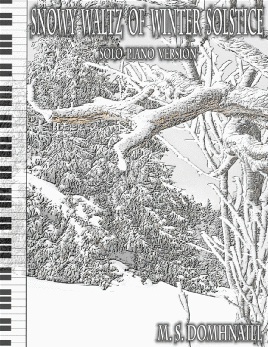 Snowy Waltz of Winter Solstice -Solo Piano Version Piano Solo scores gallery preview page 1