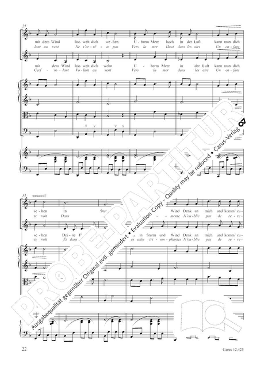 Die Kinder des Monsieur Mathieu (arr. R. Butz) chorissimo! Score scores gallery preview page 23