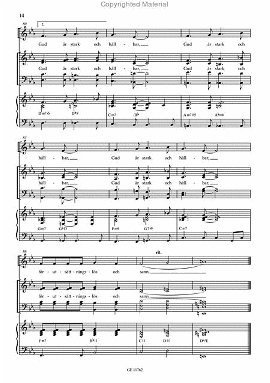Den innersta viljan Den innersta viljan 4-Part scores gallery preview page 5