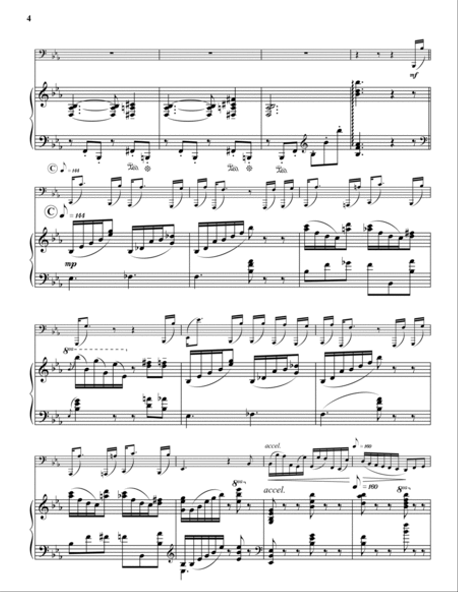 Carnival of Venice Bass Trombone scores gallery preview page 4