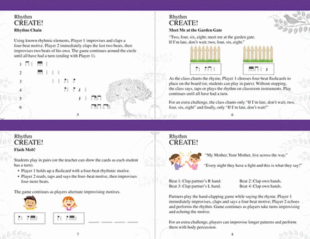 First, We Sing! Activity Cards