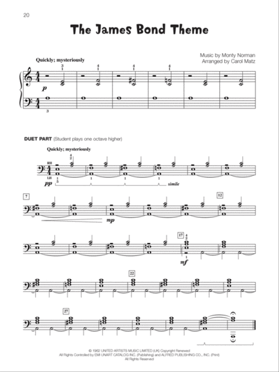 Famous & Fun Pop, Book 2 Piano Method scores gallery preview page 5