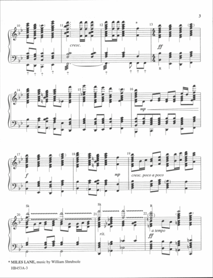 All Hail the Power - handbell part 5-Octaves scores gallery preview page 3