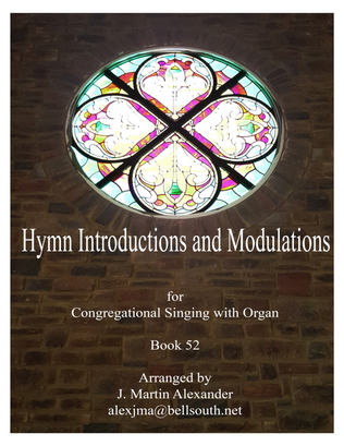 Book cover for Hymn Introductions and Modulations for Organ - Book 52